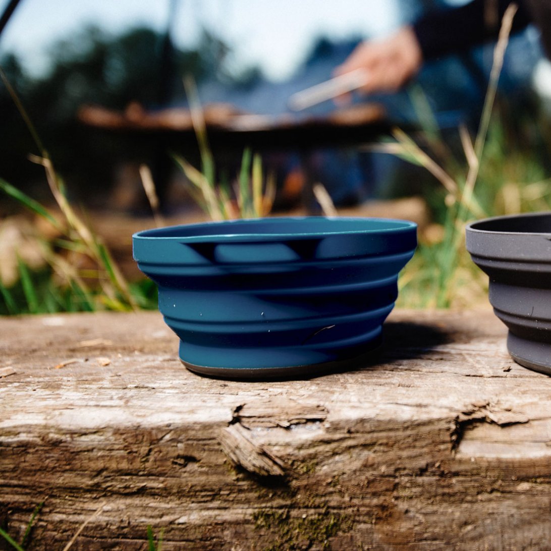 Lifeventure Ellipse Flexi Collapsible Bowl Navy