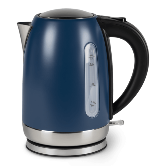 Kampa Tempest 1.7L Low Wattage Electric Kettle Midnight