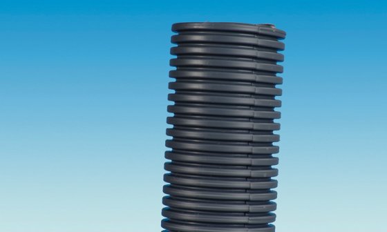Convoluted Caravan Waste pipe - 28 mm