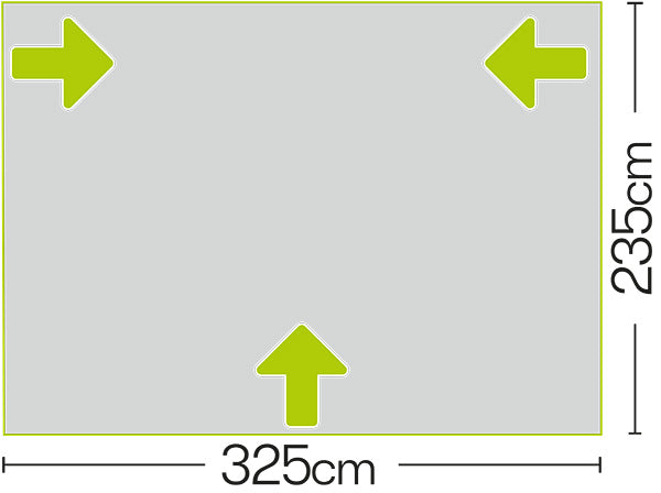 Quest Falcon 325 Air Porch Awning