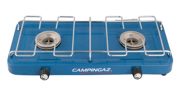 campingaz base camp twin burner gas cooker
