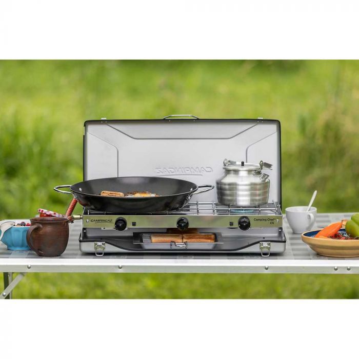 Campingaz double sales burner and grill