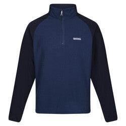 Regatta Elson II Men's Lightweight Fleece | Admiral Blue Navy