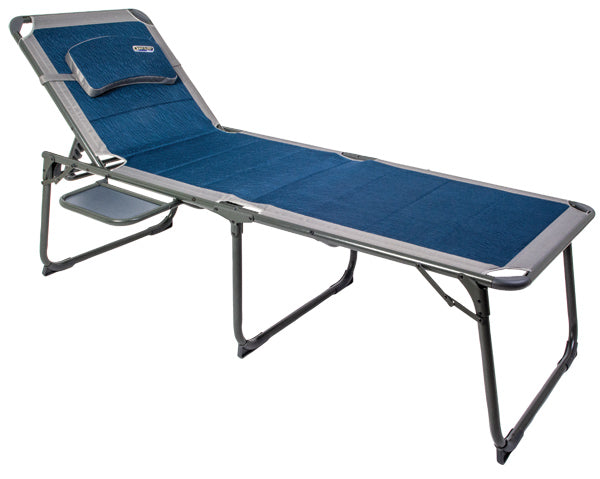 Quest Ragley Pro Lounge Bed With Side Table