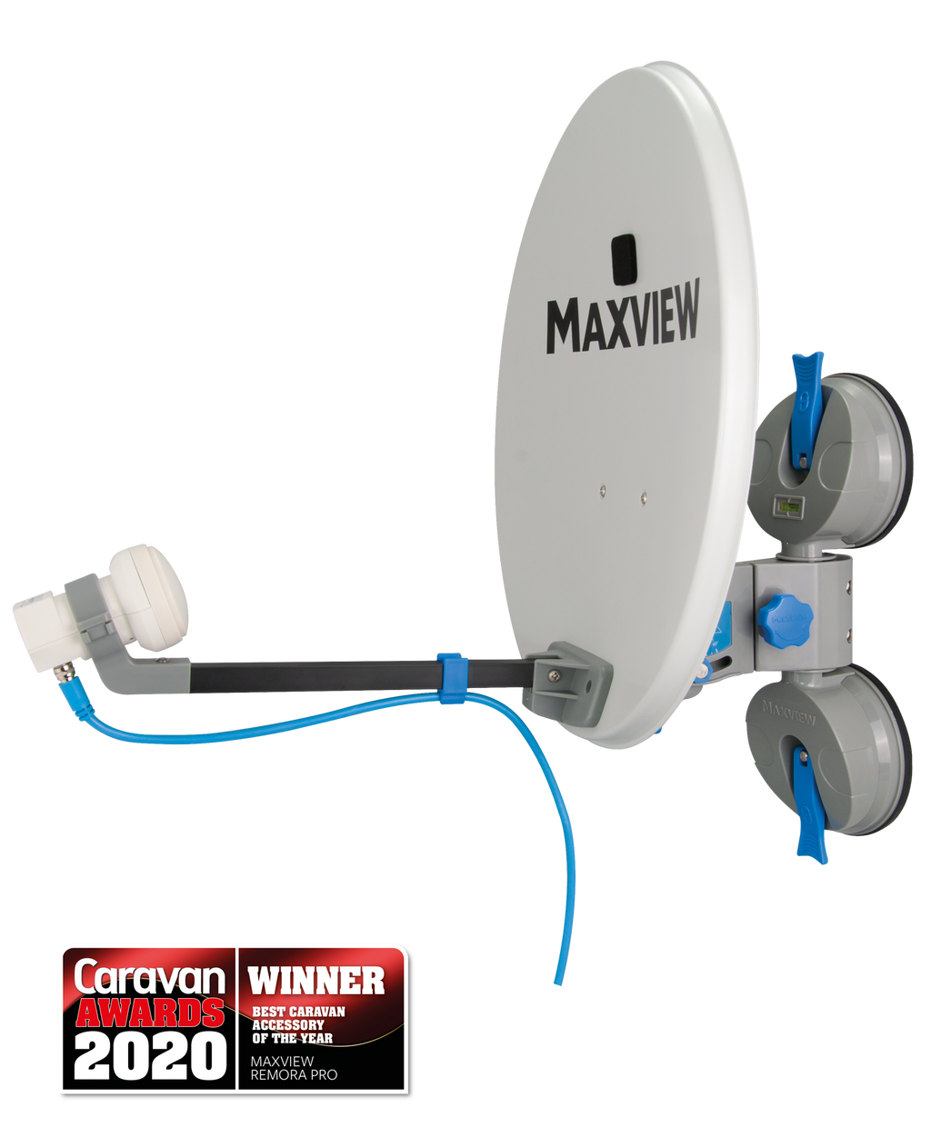 Maxview Remora 40cm Sat kit Twin LNB