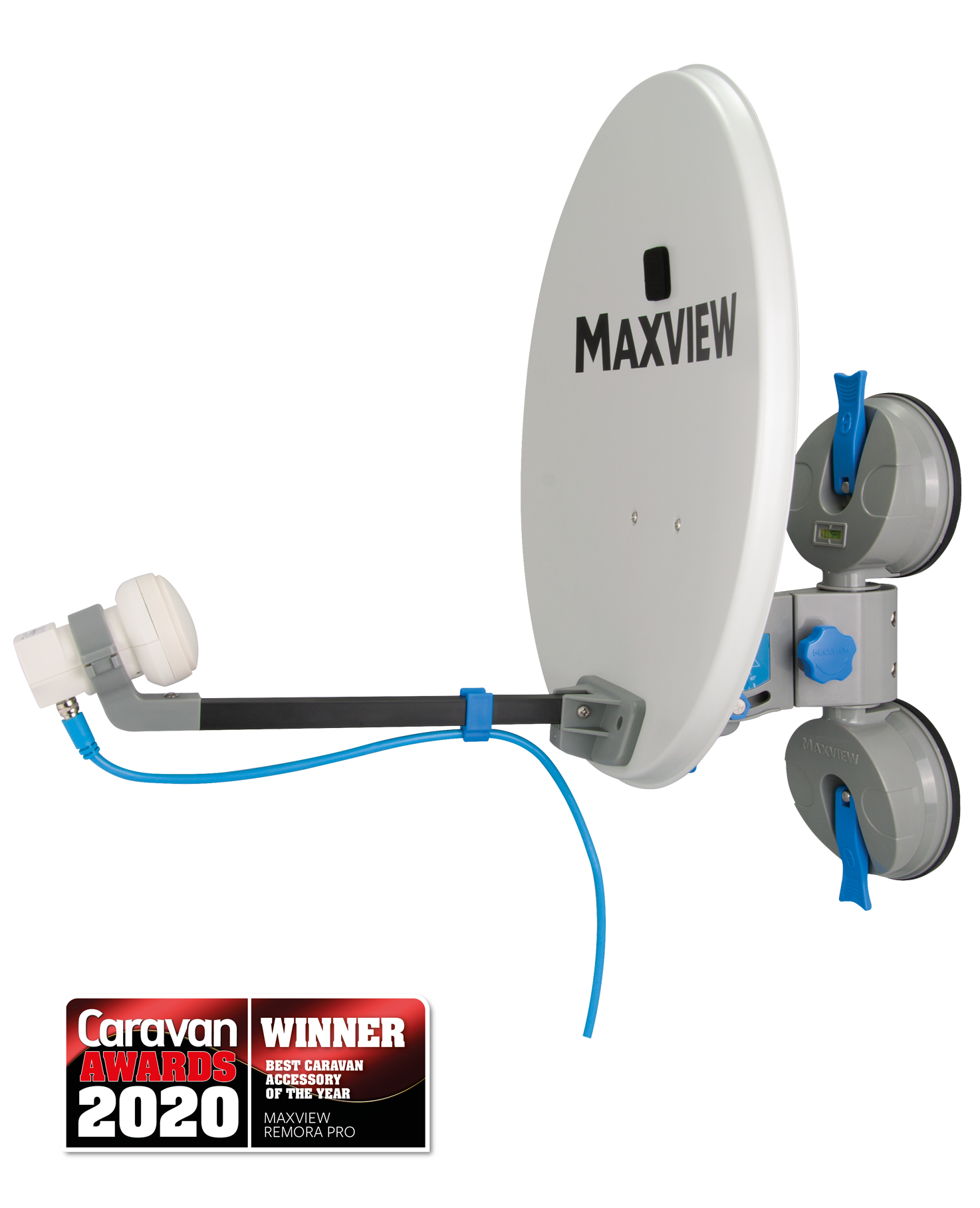 Maxview Remora 40cm Sat kit Twin LNB