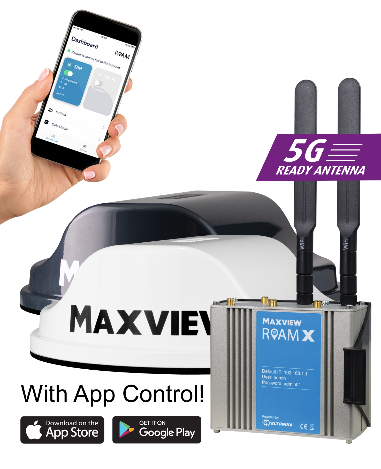 Maxview Roam X Wi-fi system White