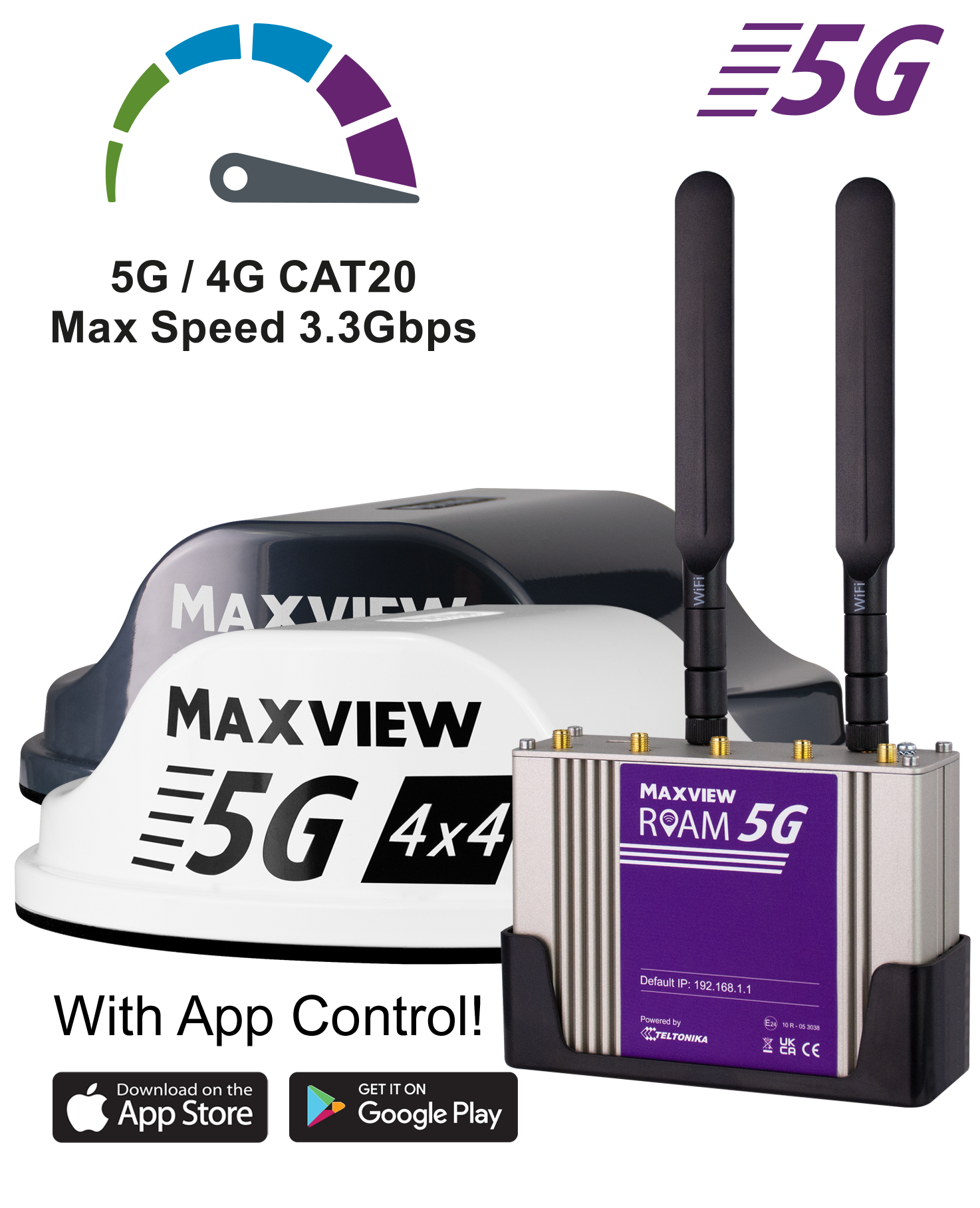 Maxview Roam 5G Wi-fi system White