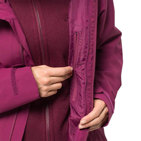Jack Wolfskin Norrland 3 in 1 Womens Jacket