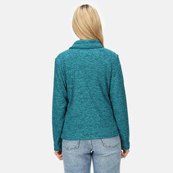 Women's Kizmit II Hooded Marl Fleece Dragonfly Marl