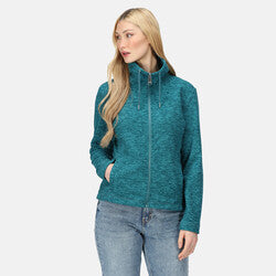 Women's Kizmit II Hooded Marl Fleece Dragonfly Marl