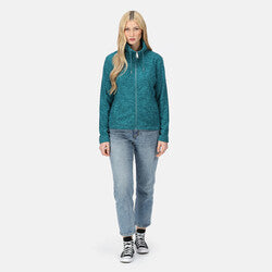 Women's Kizmit II Hooded Marl Fleece Dragonfly Marl