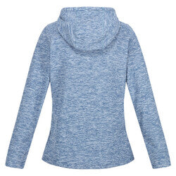 Regatta Kizmit II Ladies Hooded Marl Fleece | Ice Grey Marl