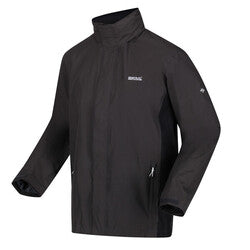 Regatta Matt Men's Waterproof Jacket  Ash Black
