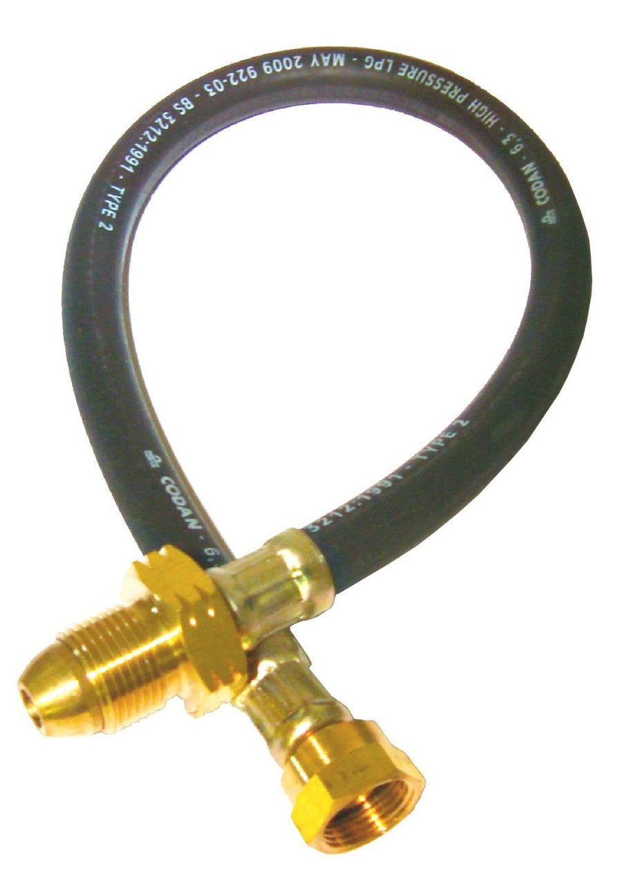 Propane Hose Assembly 450mm Pigtail For Built In Regulator
