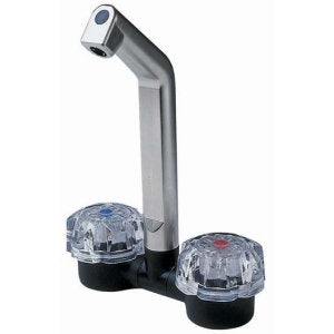 Reich Deluxe Double Mixer Tap Mat Nickle