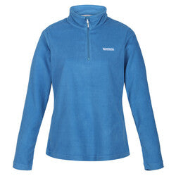 Regatta Sweethart Ladies Half Zip Fleece Vallart Blue