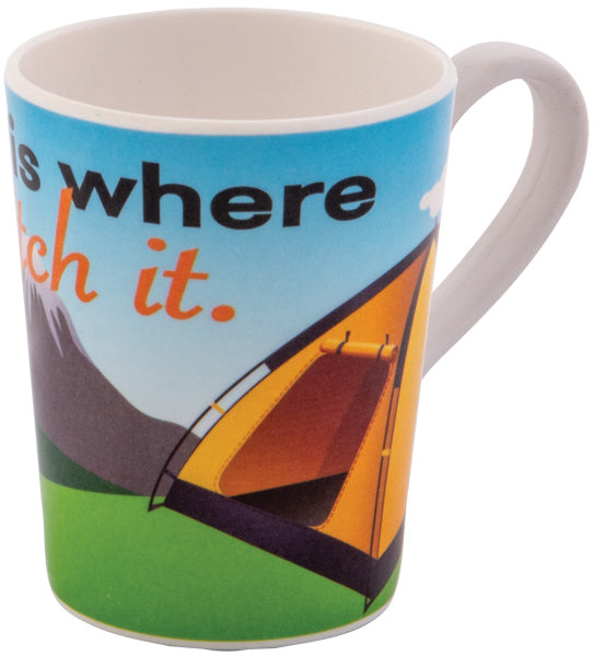 Quest Home is where you pitch it - TENT Mug