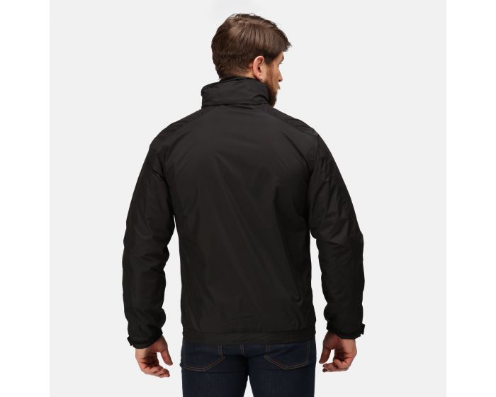 Black fleece lined waterproof jacket store