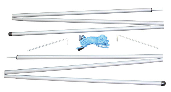 Quest Universal Steel Canopy Poles Kit