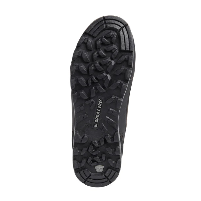 Sprayway Ladies Oxna Mid Waterproof Walking Boot- Charcoal/Purple