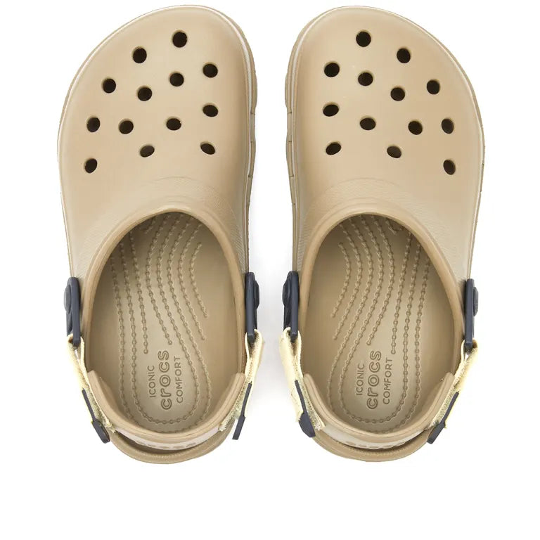 Beige crocs online