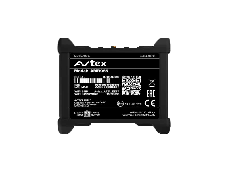 Avtex AMR 985 Mobile Internet Solution