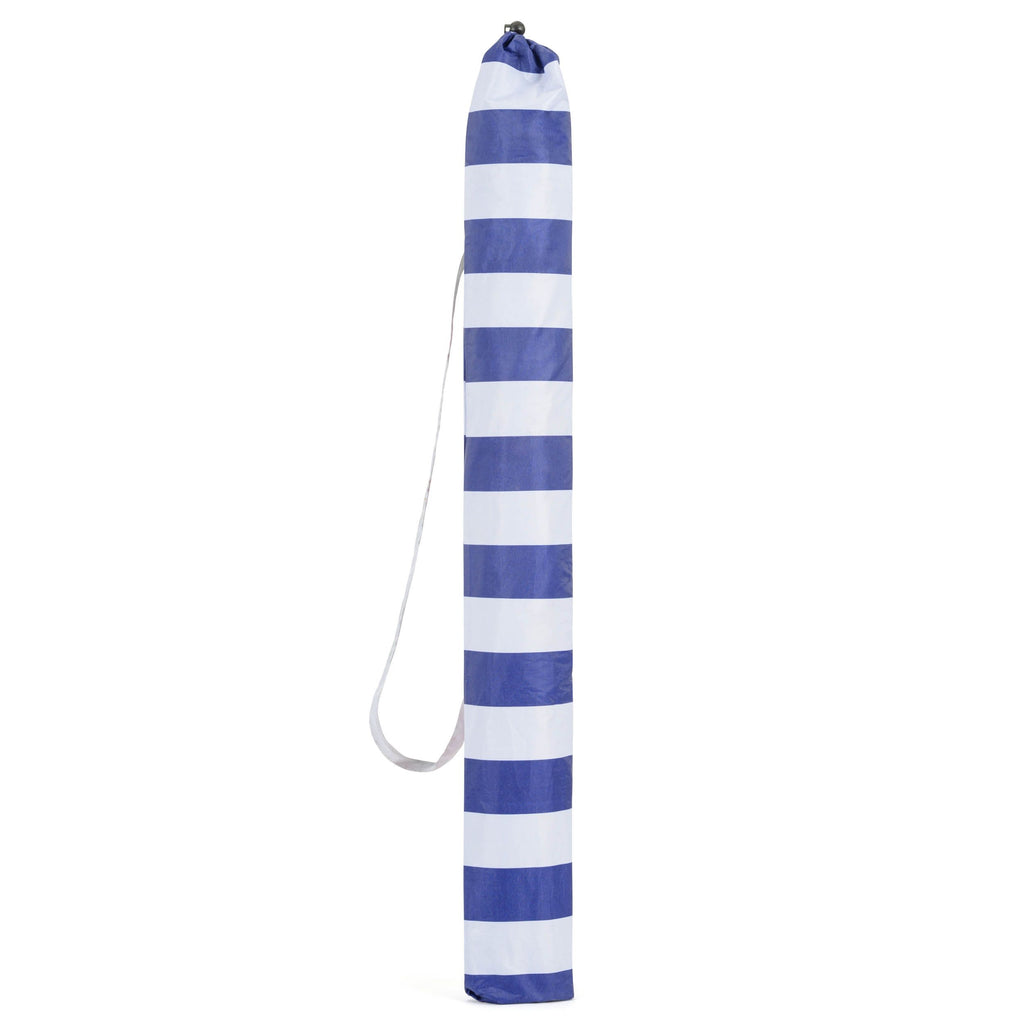Yello Blue Striped Parasol UV50+