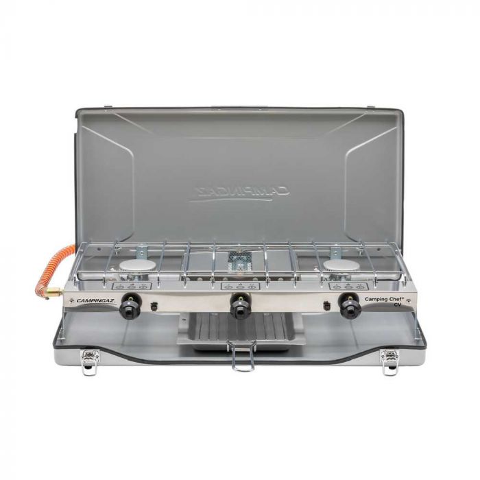 Campingaz Camping Chef CV Double Burner & Grill Gas Cooker