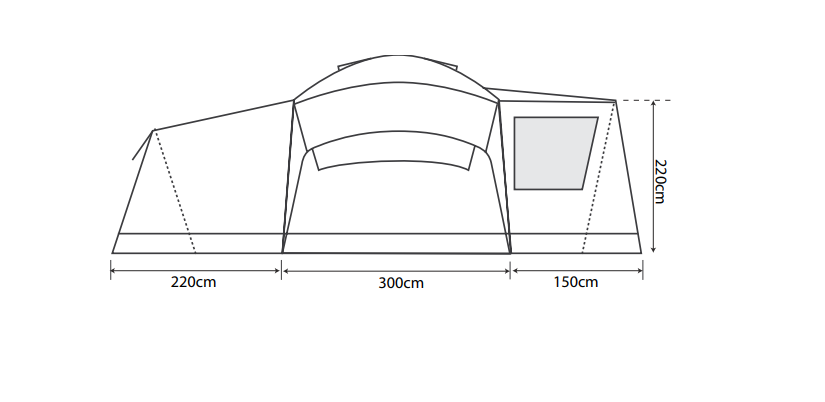 Outdoor Revolution Camp Star 1200 Tent Package