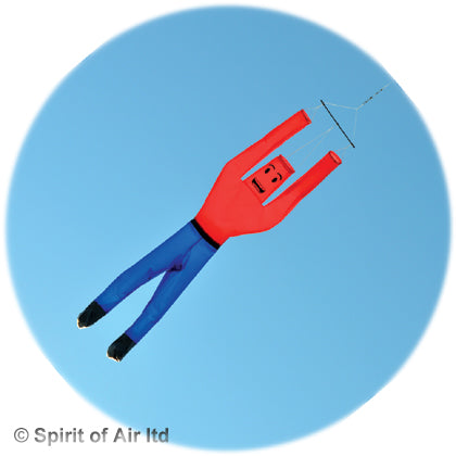 Spirit of Air Cloud Dudes Red Windsock