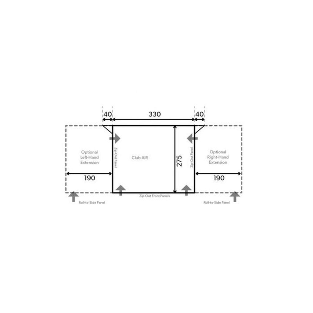 Dometic Club Air Pro 330 S Awning 2024 Model