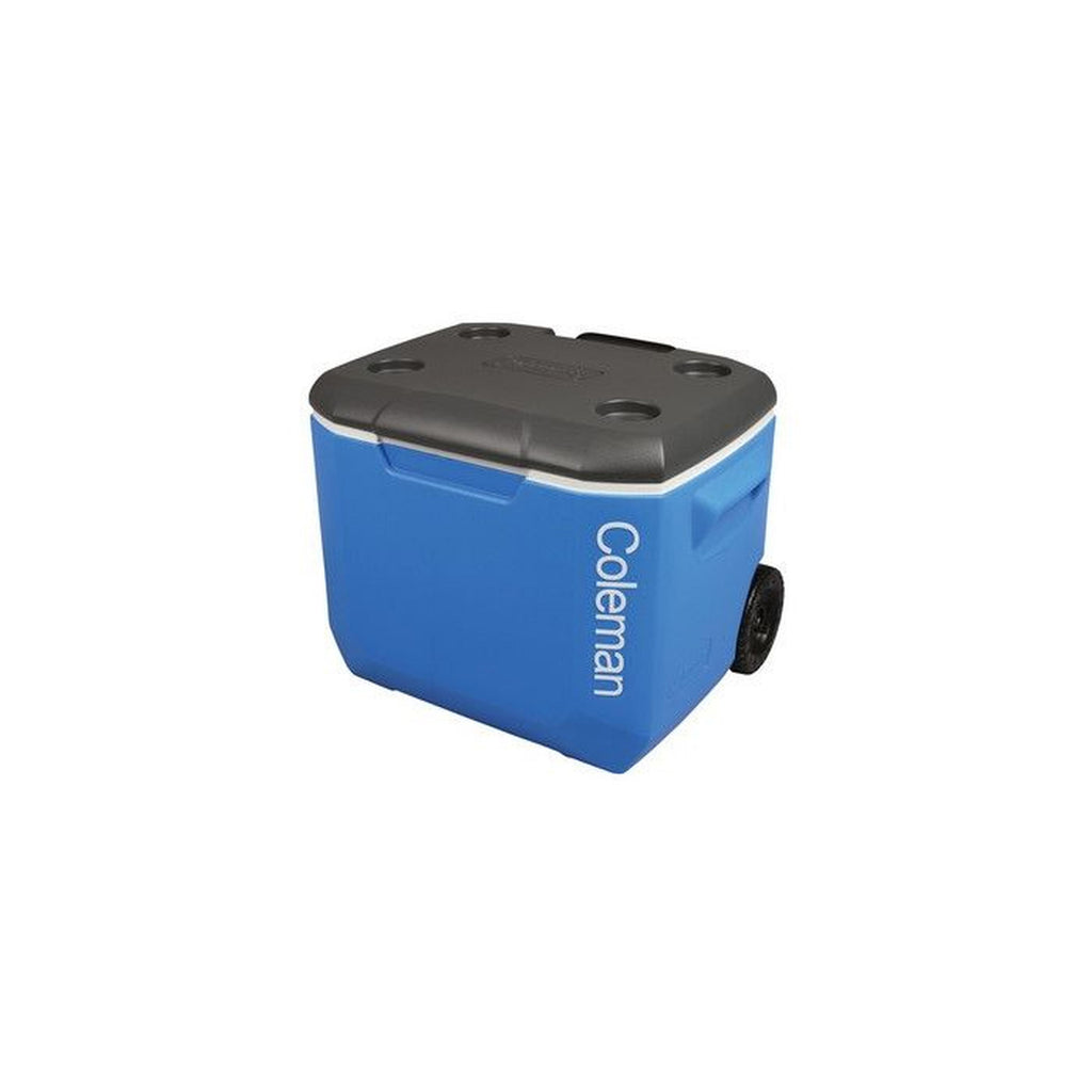 coleman performance 60 qt cool box with wheels