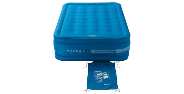 coleman extra durable raised double camping airbed