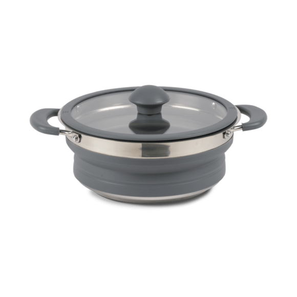 Kampa Folding Saucepan 1.5L GREY
