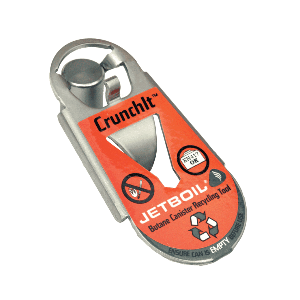 Jetboil Crunchit Fuel Canister Recycling Tool