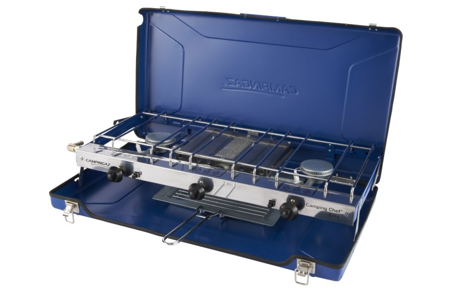 Campingaz Camping Chef Double Burner & Grill Gas Stove