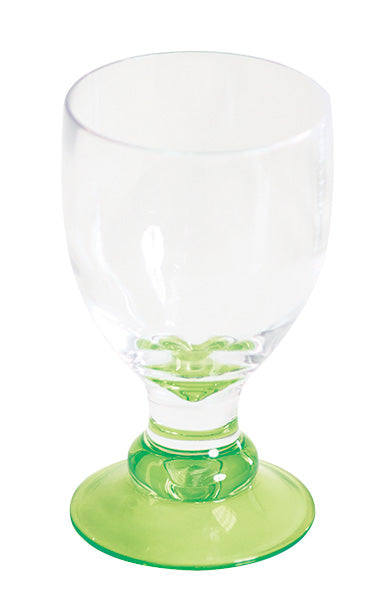 Quest Elegance Acrylic Bella Wine Goblet Lime