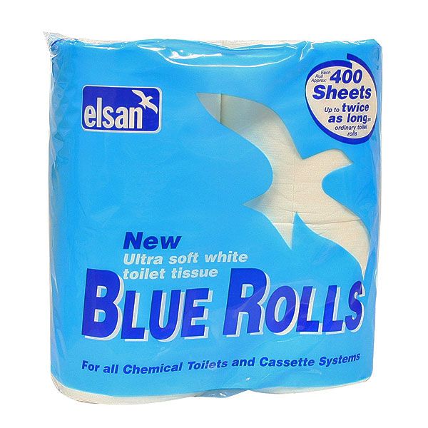 elsan blue rolls for all chemical toilets and cassette systems in caravans and motorhomes