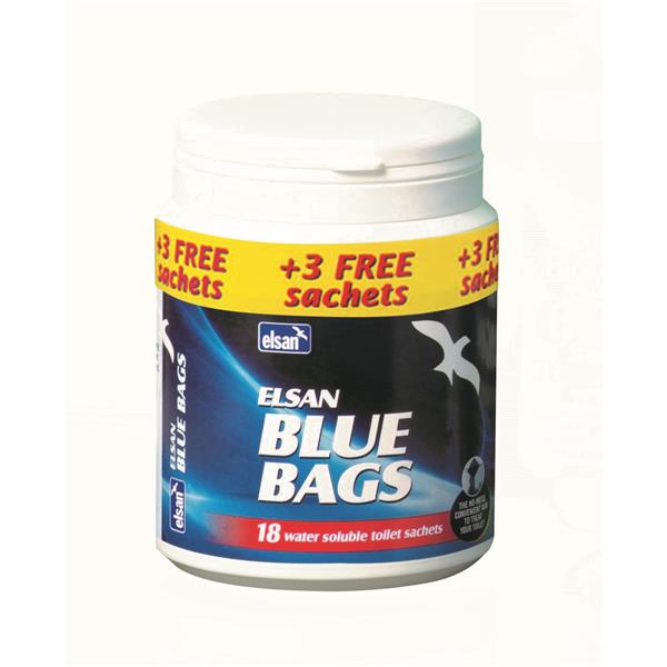 elsan blue bags toilet chemical for caravans and motorhomes