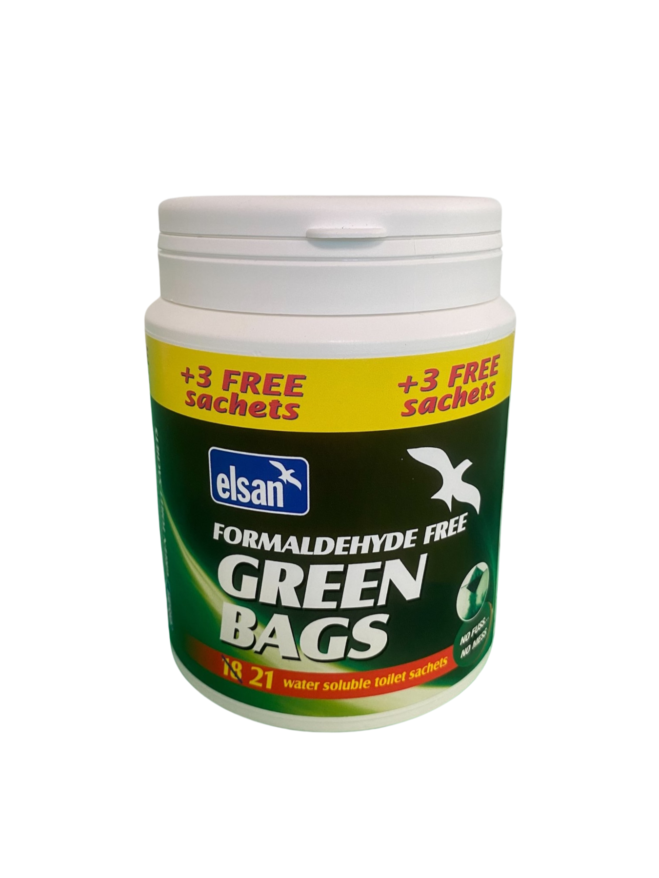 elsan green bags for chemical toilets in caravans and motorhomes