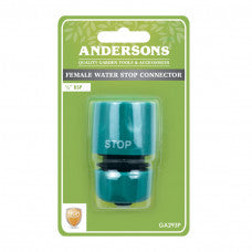 Female Water Stop Connector 1/2"