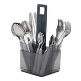 Flamefield Grey Cutlery Set