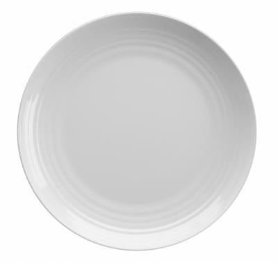 flamefield seramika vanilla melamine dinner plate