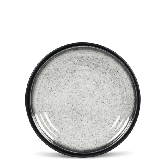 Flamefield Granite Grey Melamine Side Plate