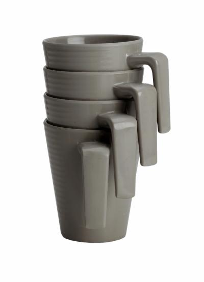flamefield seramika latte melamine mug
