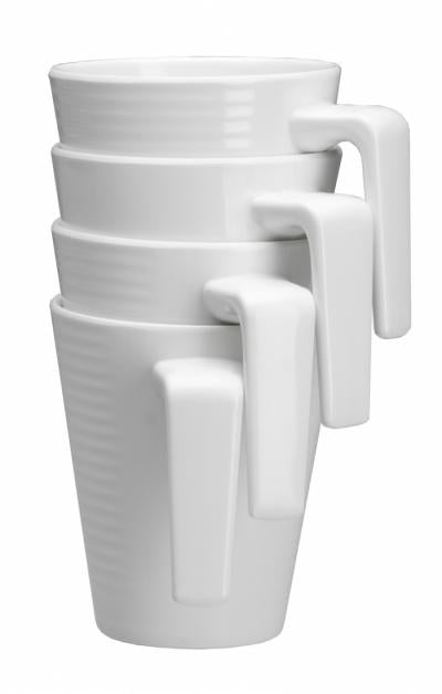 flamefield seramika vanilla melamine mug