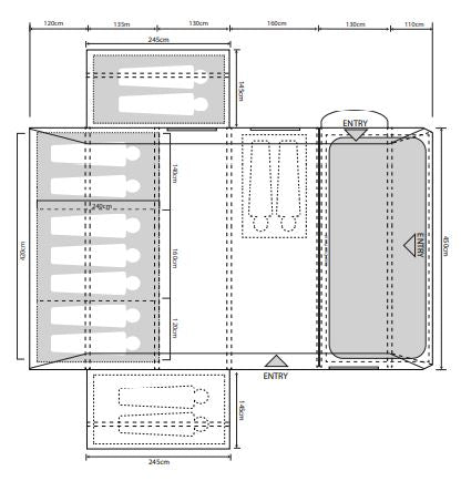 Outdoor Revolution Airedale 9.0 DSE Air Tent Package 2023