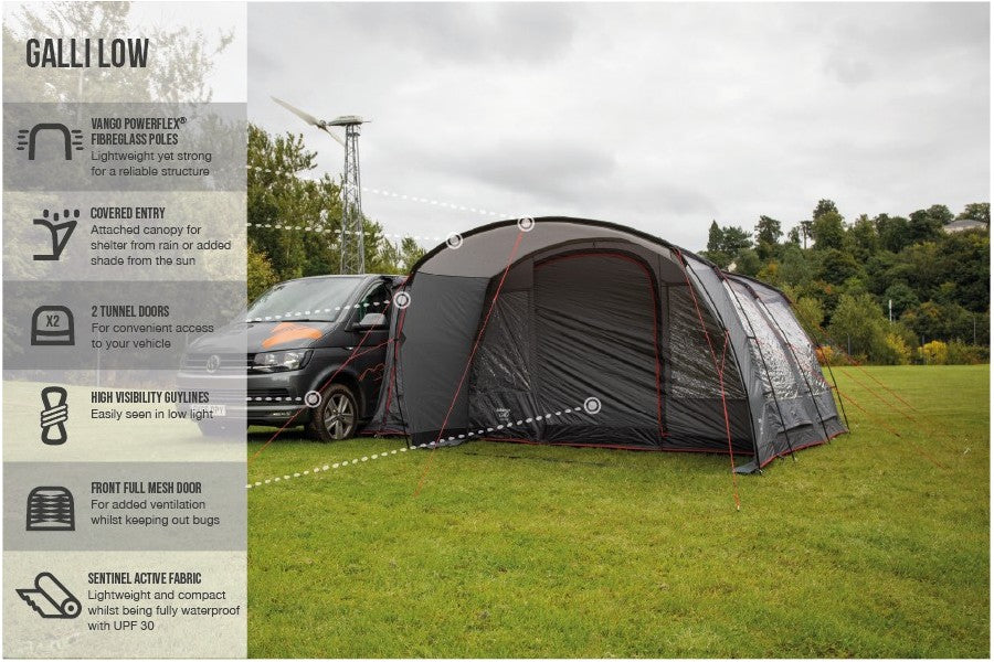 Vango Galli Low Poled Driveaway Awning