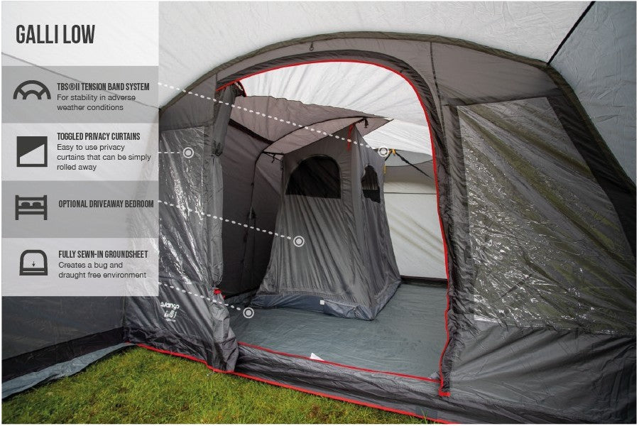 Vango Galli Low Poled Driveaway Awning
